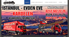 Desktop Screenshot of istanbul-evdenevenakliyat.com